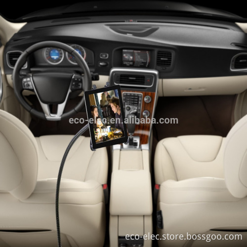 New Car Floor Seat Gooseneck Mount Holder for iPad and 7-10.1 inch Tablet PC TV